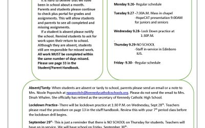 MS/HS Weekly Newsletter