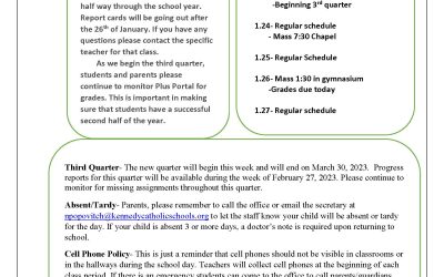 KCMS/HS Weekly News 1-23-23